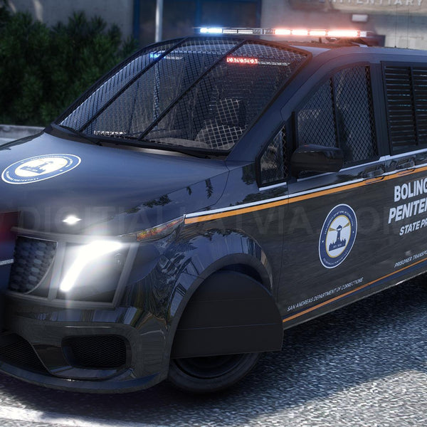 Benefactor Laufer Prison Van | Tuning | Template