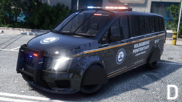 Benefactor Laufer Prison Van | Tuning | Template