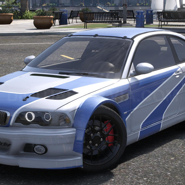BMW M3 E46 NFS | Debadged | Tuning | Template - FiveM ready - DigitalLatvia