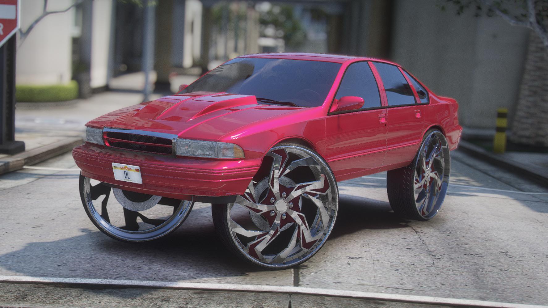 Chevrolet Impala SS 1996 Donk | Debadged