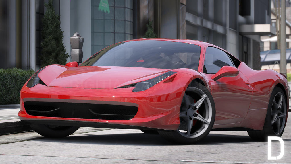 Ferrari 458 Italia | Debadged | Template | Tuning