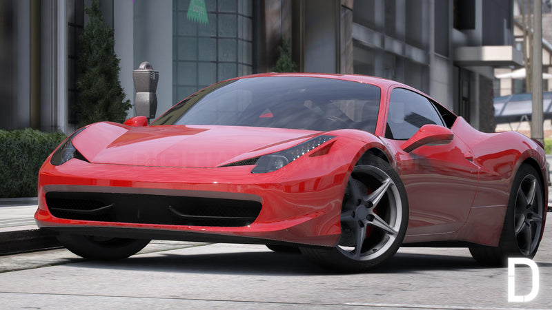 Ferrari 458 Italia | Debadged | Template | Tuning