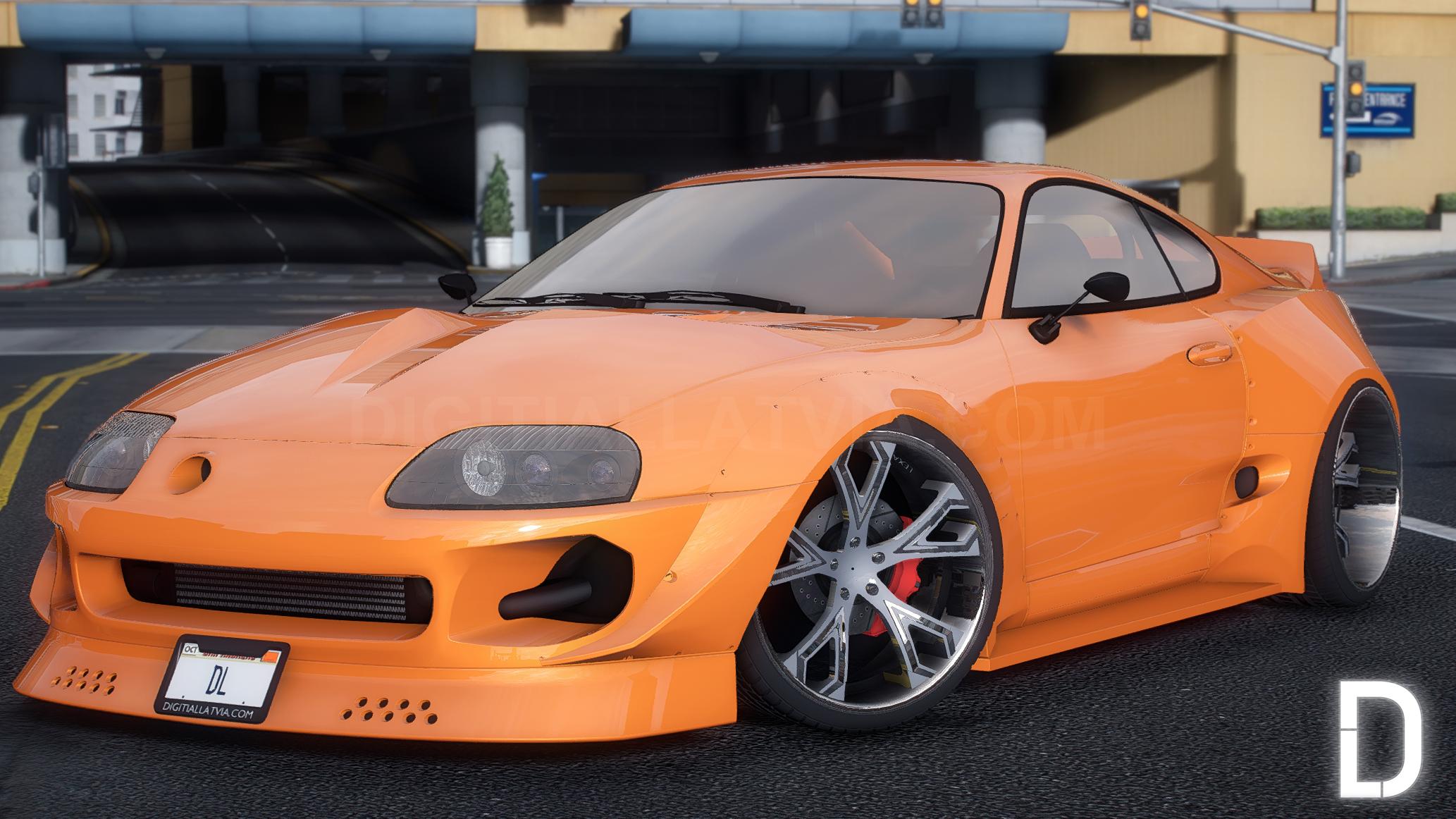 Toyota Supra Mk4 Widebody | Debadged | Custom Sound