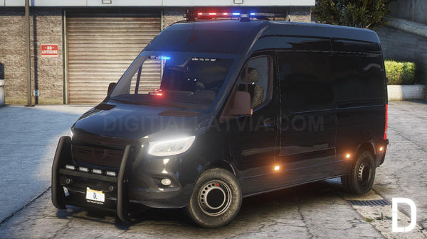 Mercedes-Benz Sprinter SWAT 2019 | Debadged