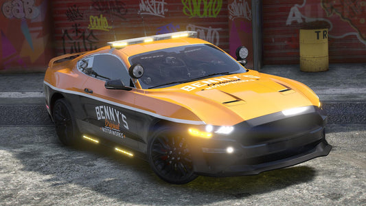 Ford Mustang Bennys | Debadged | Template