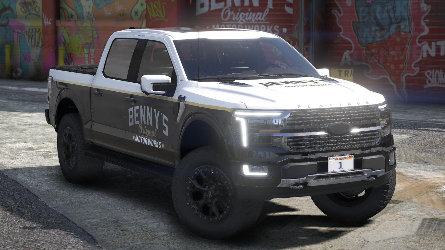 Ford F150 Bennys 2024 | Debadged | Template