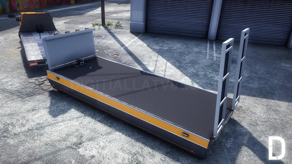 Car Trailer Low Skirt | Template