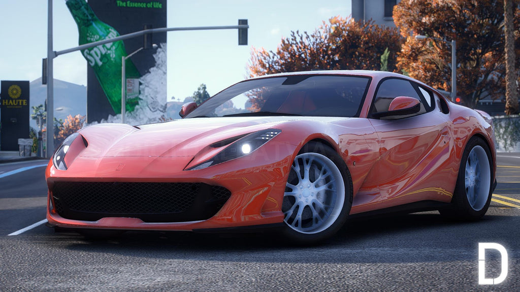 Ferrari 812 Superfast | Debadged | Custom Sound | Template | Tuning