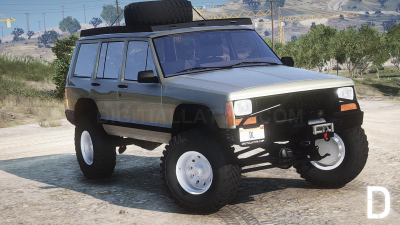 Jeep Cherokee 1992 | Ohne Embleme