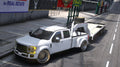 Ford F450 Platinum Super Duty Truck + Anhänger | Ohne Embleme