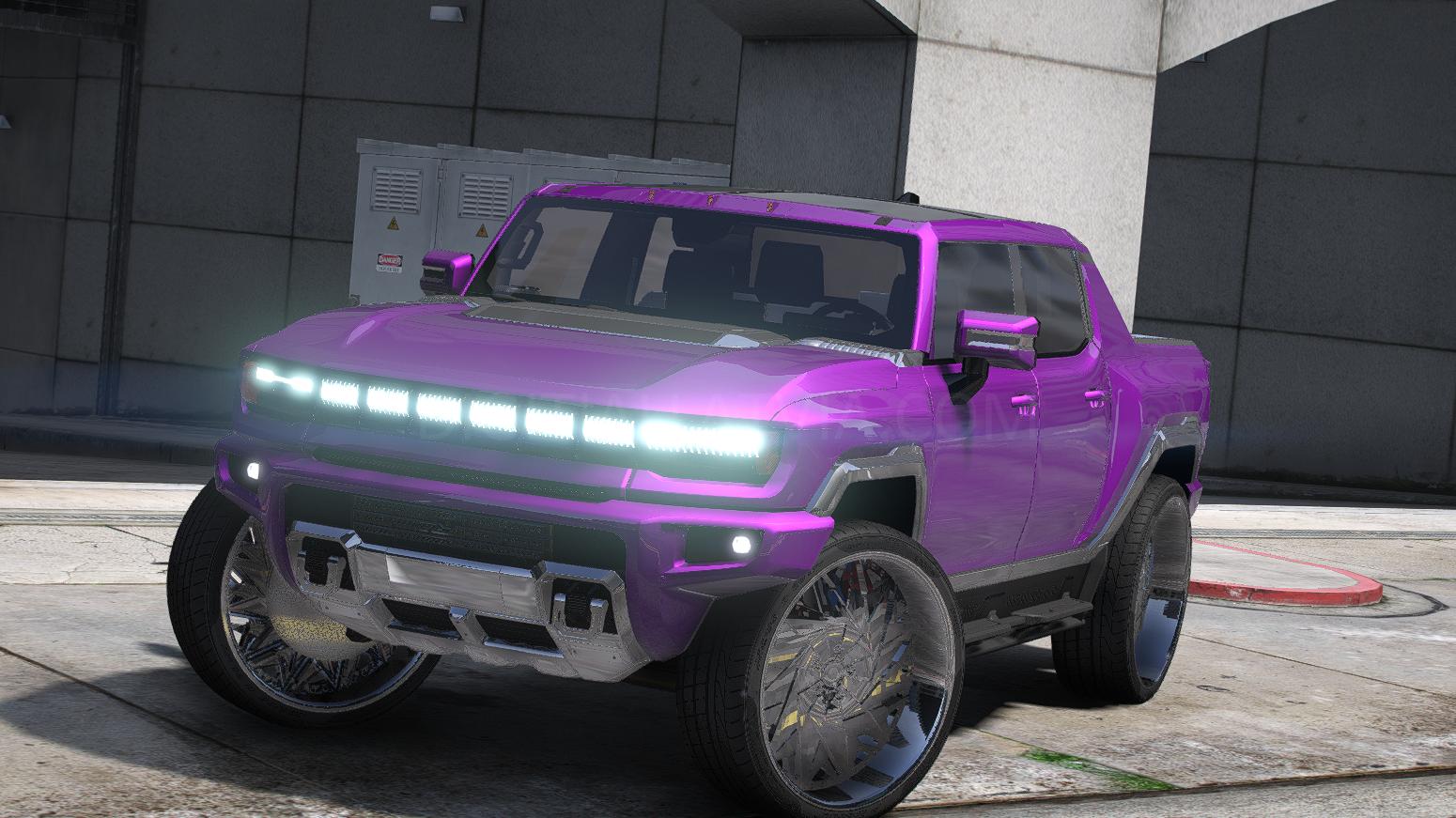 Hummer GMC EV Donk | Debadged