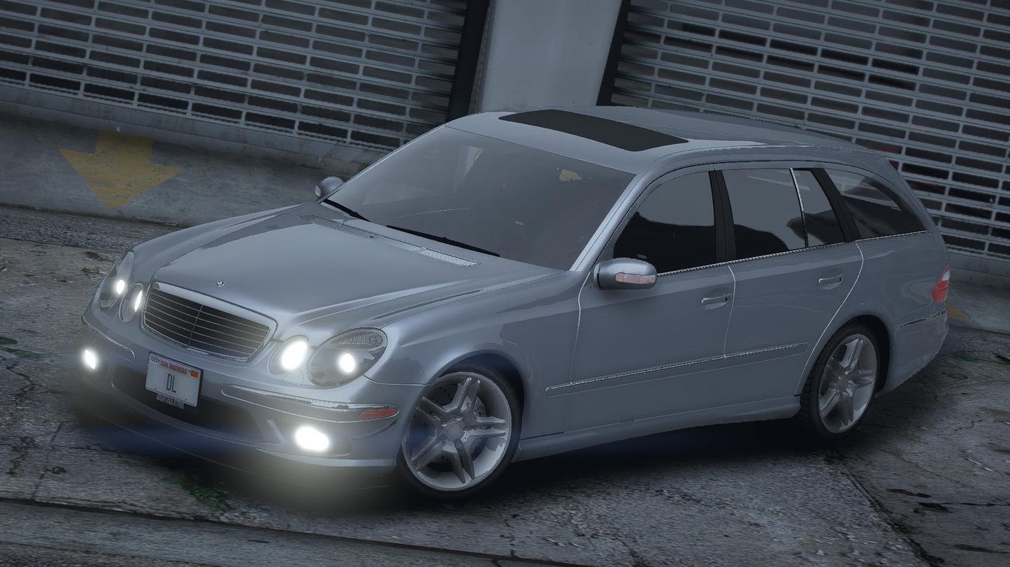 Mercedes-Benz E-Class E55 AMG Wagon 2005 | Debadged | Tuning