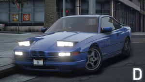 BMW 850 E31 | Debadged | Tuning | Template