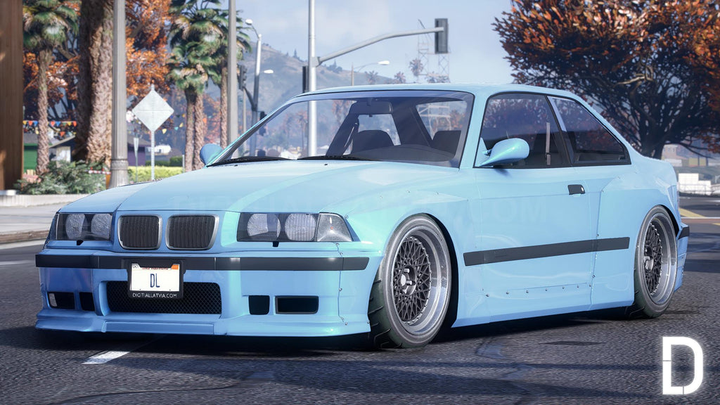 BMW M3 E36 Pandem | Debadged | Template | Tuning | Custom Sound