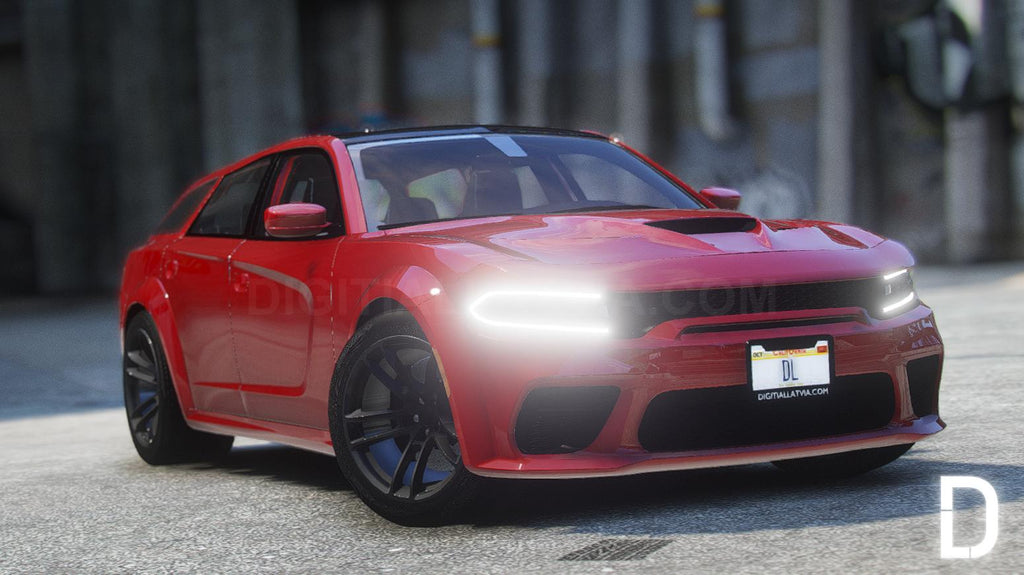 Dodge Charger Magnum Hellcat 2021 | Debadged