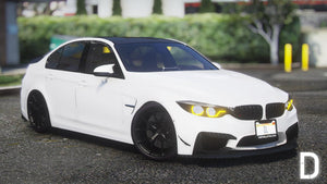 BMW M3 F80 2018 Custom | Embleme entfernt | Individuelles Soundsystem