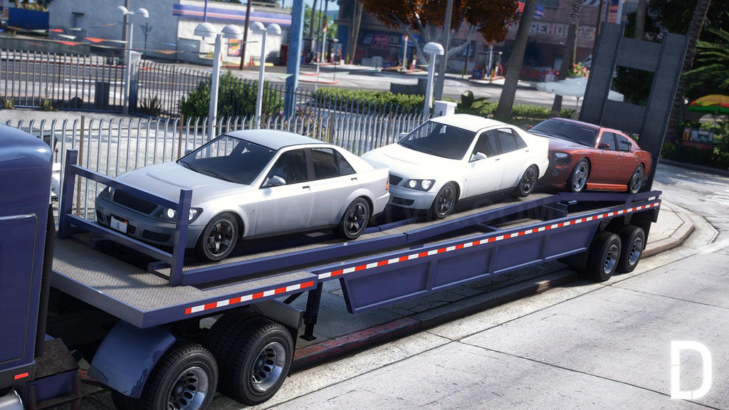 Car Carrier Trailer Single