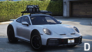 Porsche 911 Dakar 2023 | Debadged | Template