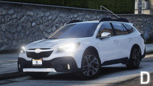 Subaru Outback 2020 | Debadged | Template