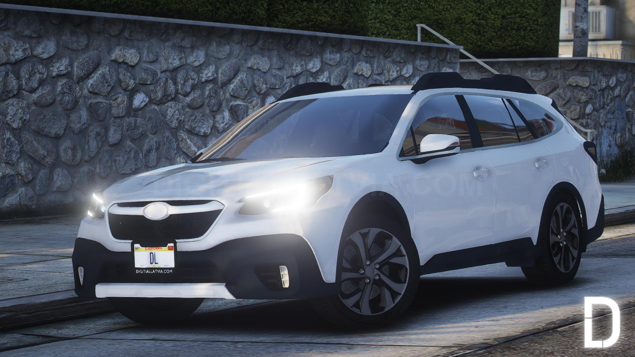 Subaru Outback 2020 | Debadged | Template