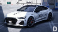 Audi RS7 2023 Printstream | Ohne Badges | Benutzerdefinierter Sound | Vorlage