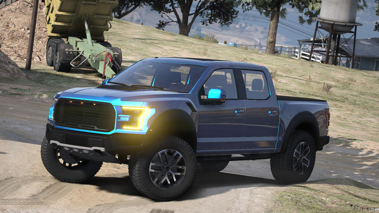 Ford F150 Raptor 2019 | Debadged | Tuning | Template