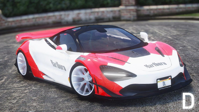 McLaren 720S | Ohne Embleme | Vorlage