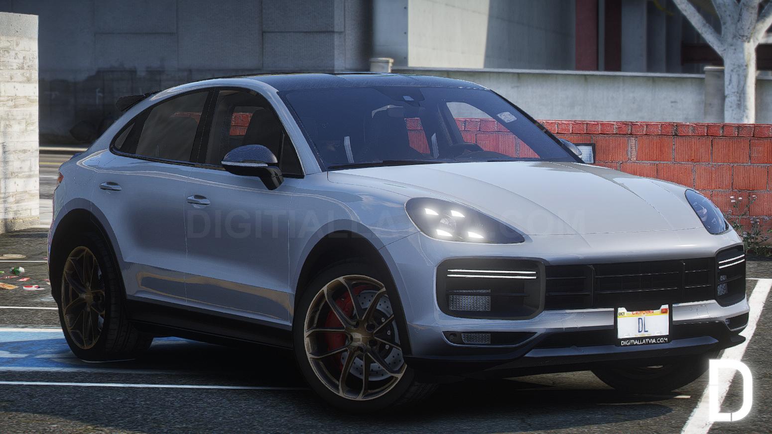 Porsche Cayenne Turbo GT 2022 | Debadged | Template