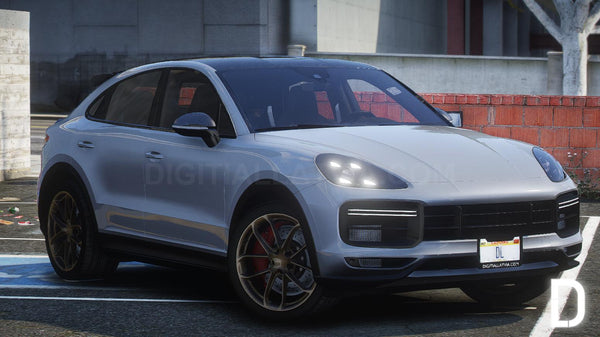 Porsche Cayenne Turbo GT 2022 | Debadged | Template