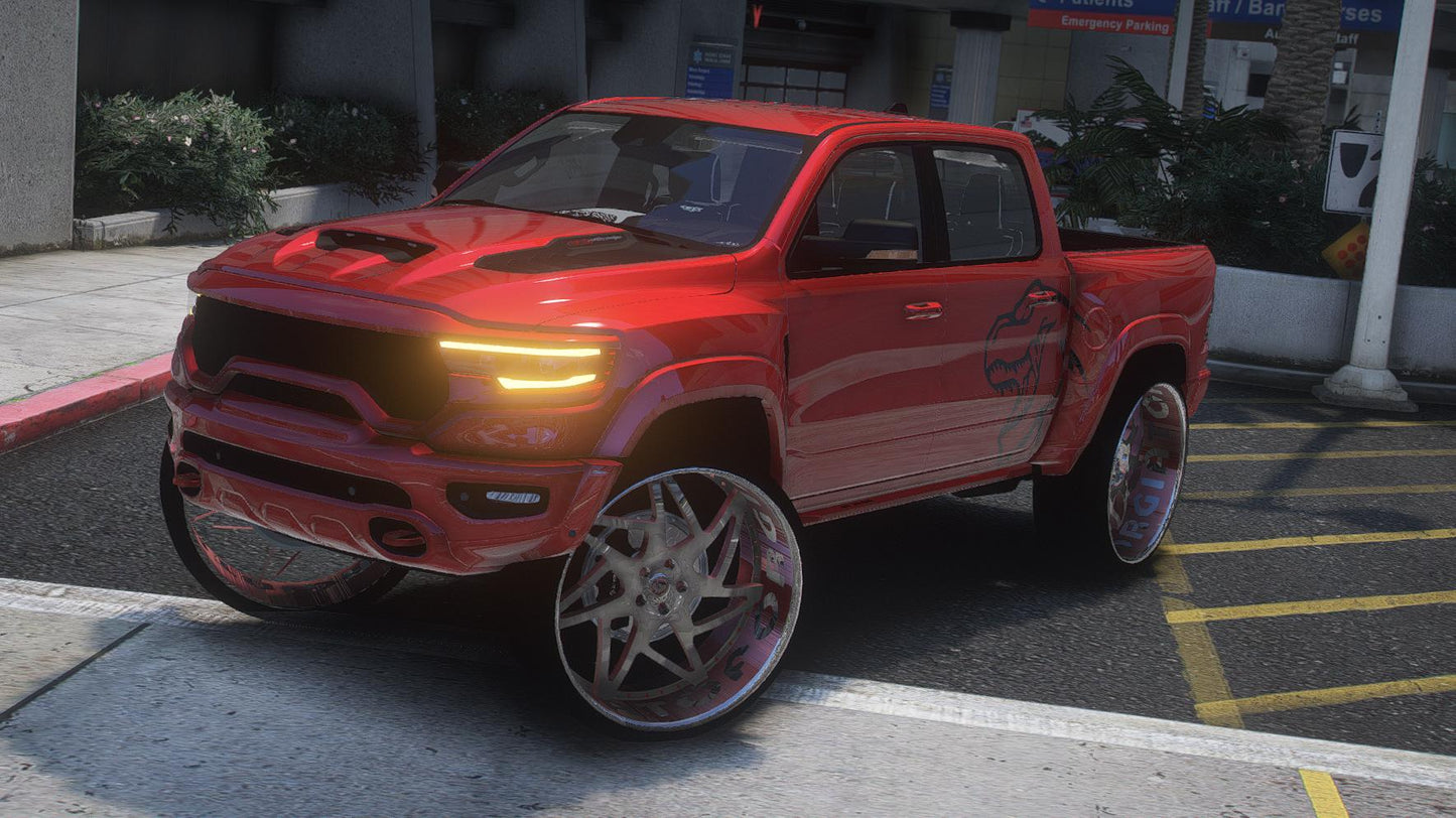 Dodge RAM TRX Donk | Debadged | Template