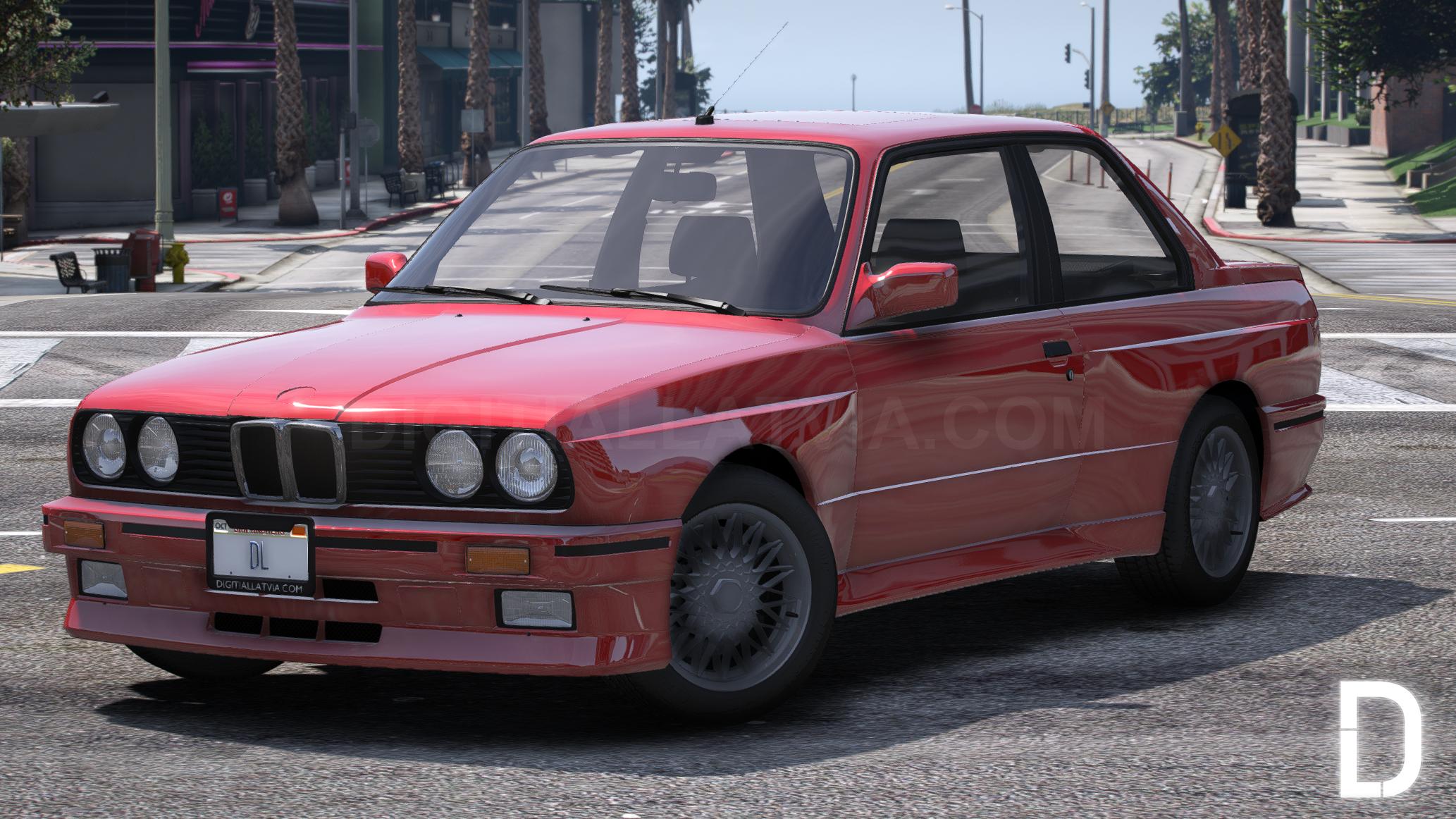 BMW M3 E30 1990 | Debadged | Template | Tuning