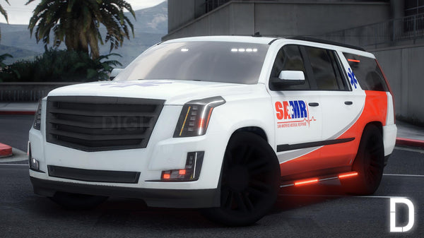 Cadillac Escalade EMS | Debadged | Template