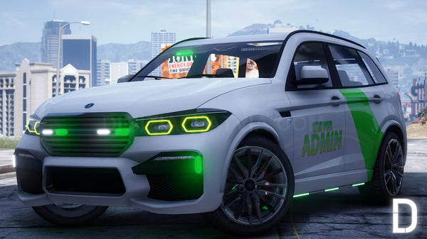 Ubermacht Rebla Admin Car | Flying | Rockets | Tuning | Template