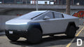 Cyber-Truck | Abzeichen entfernt