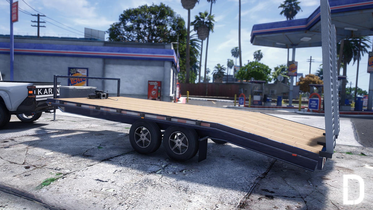 Car Trailer Beavertail