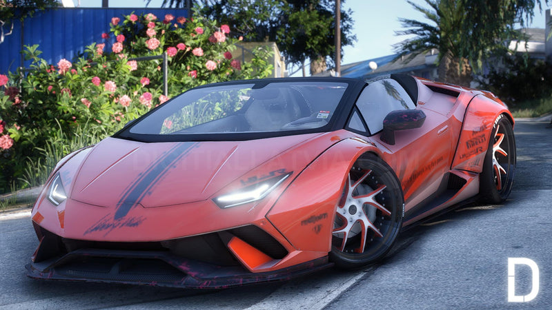 Lamborghini Huracan Spyder Liberty Walk | Sans sigle