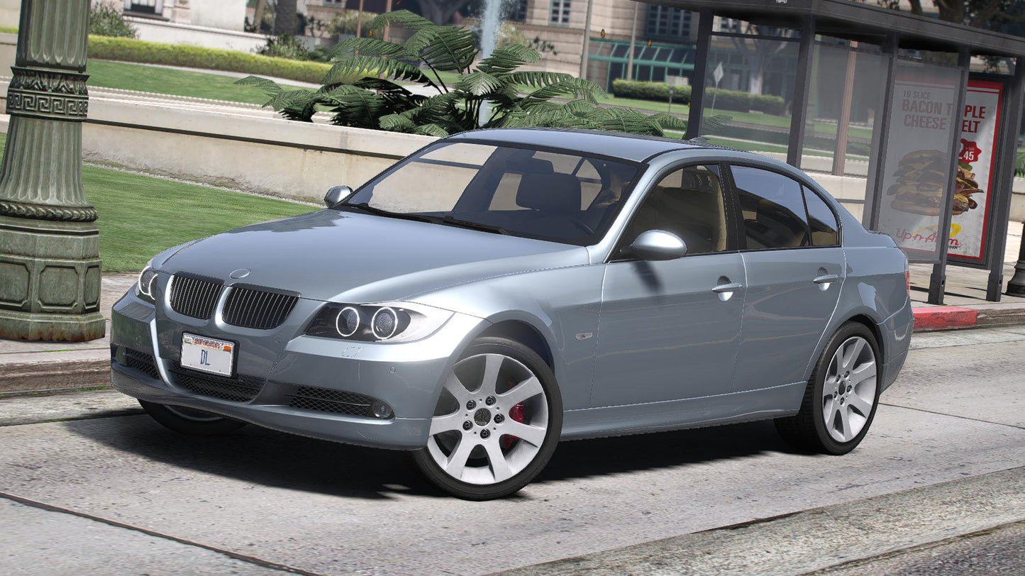 BMW E90 330i | Debadged | Template