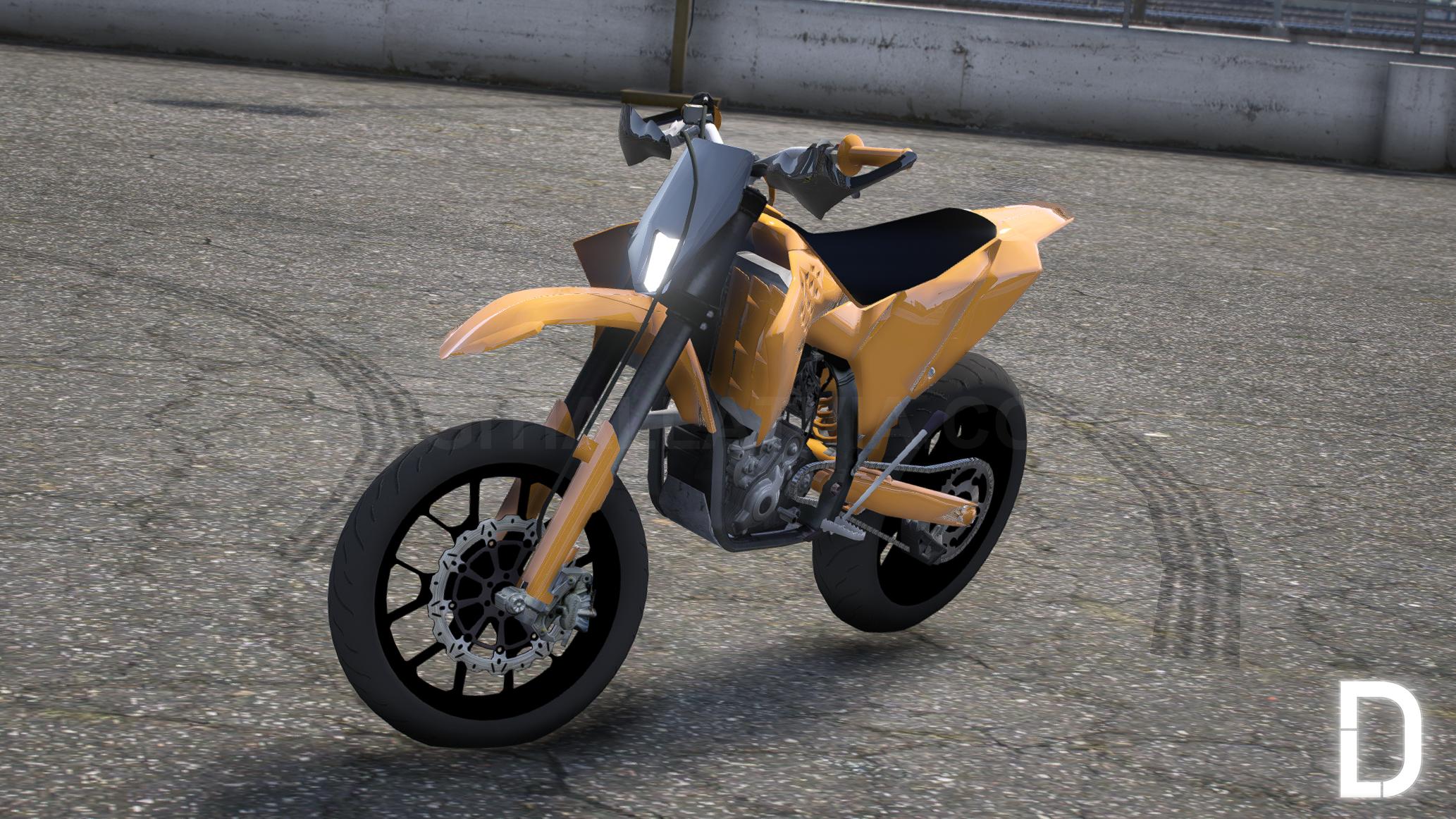 KTM EXC 530 Supermoto | Debadged