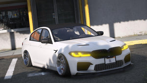BMW M5 CS F90 Stanced 2022 | Debadged
