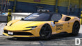 Ferrari SF90 TAXI | Debadged | Template