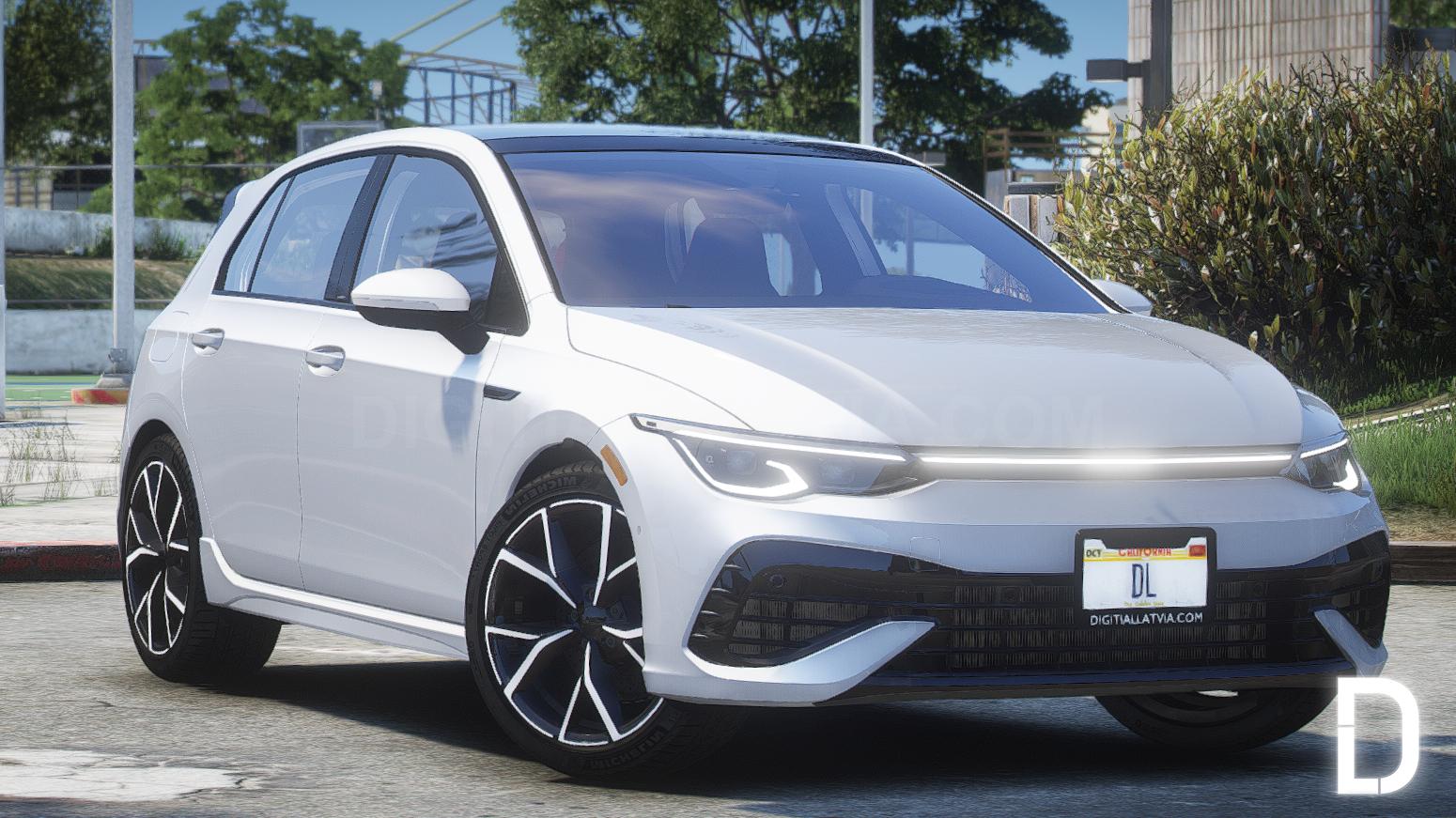 Volkswagen Golf R 2022 | Debadged | Tuning | Template