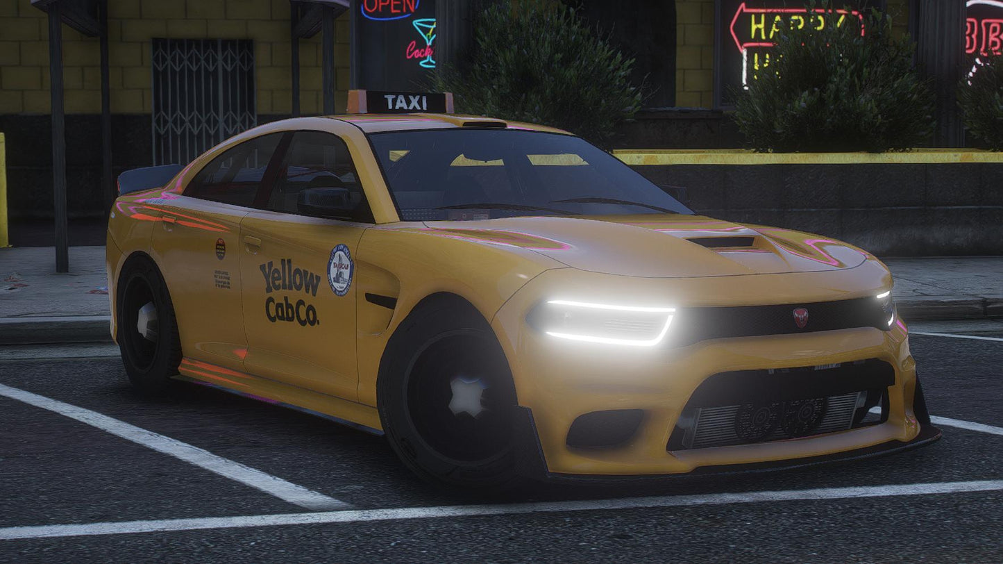 FiveM Vanilla Taxi 5 Car Pack | Custom Engine Sounds | Templates ...