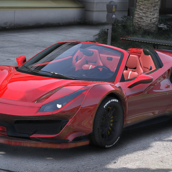 Ferrari 488 Spyder Widebody | Debadged