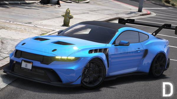 Ford Mustang GTD 2025 | Debadged | Template