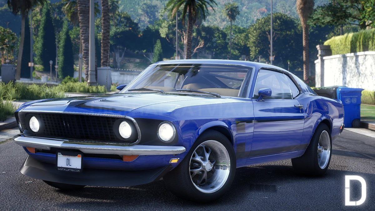 Ford Mustang Boss302 1969 | Debadged | Template