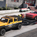FiveM Ready Benny's Mechanics Tow Vanilla Pack | 5 Vehicles | Templates | GTA 5