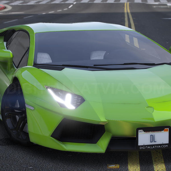 Lamborghini Aventador LP700 | Debadged | Tuning | Custom Sound - FiveM ready - DigitalLatvia