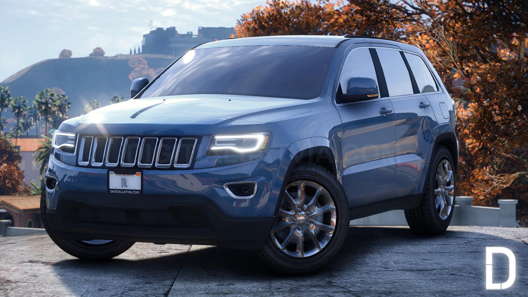 Jeep Grand Cherokee 2021 | Debadged | Template