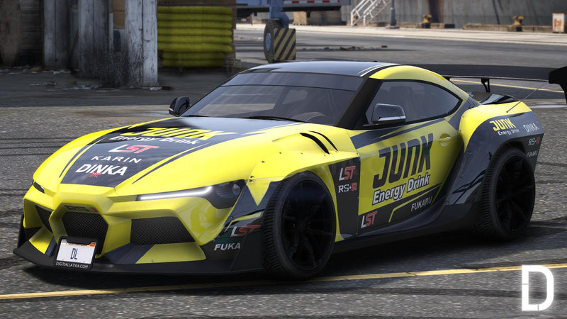 Dinka Jester RR Widebody Custom Drift | Tuning | Custom Sound | Template