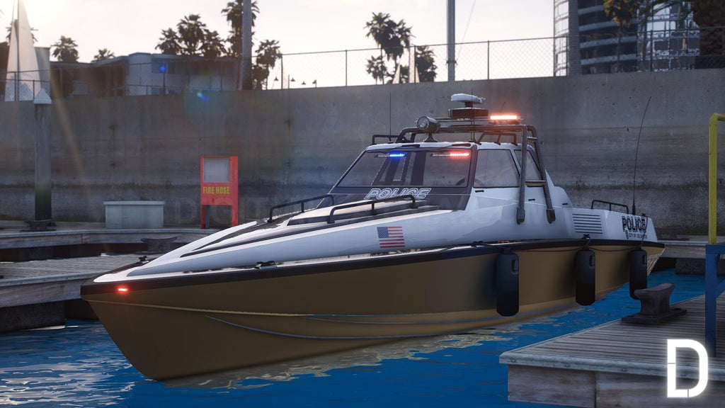 Predator Police Boat Custom